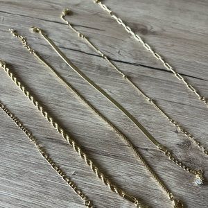 Gold bracelets | perfect for layering | 14k gold